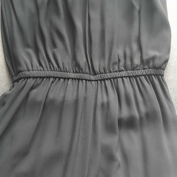 Woman Romper, Black Shoulderless, Medium - Picture 3 of 3